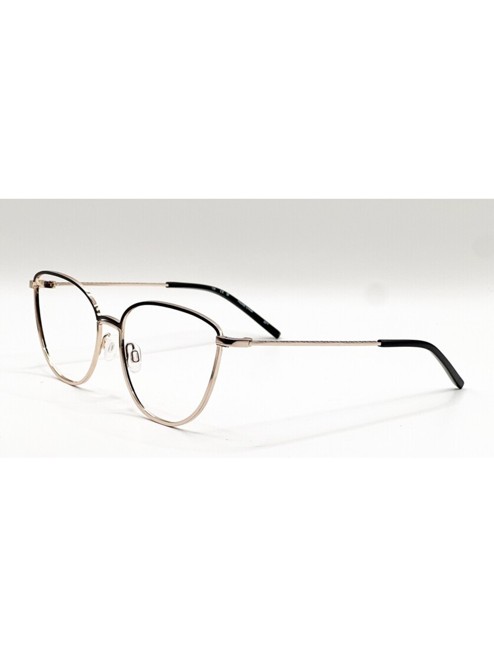 NEW DKNY DK1027 001 BLACK/GOLD AUTHENTIC EYEGLASSES 53-17